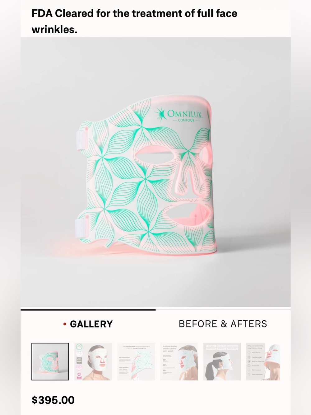 Omnilux Contour LED Mask